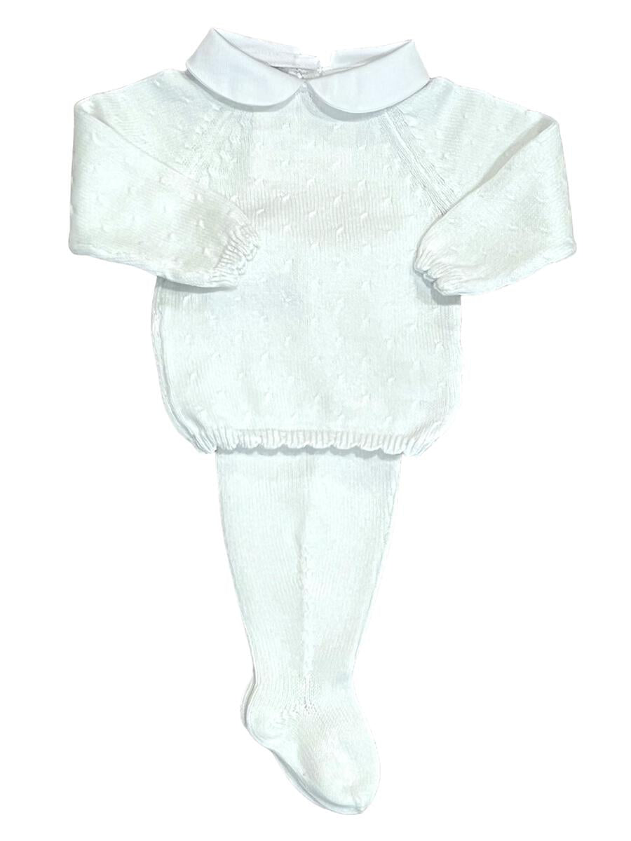 Footed Set- White