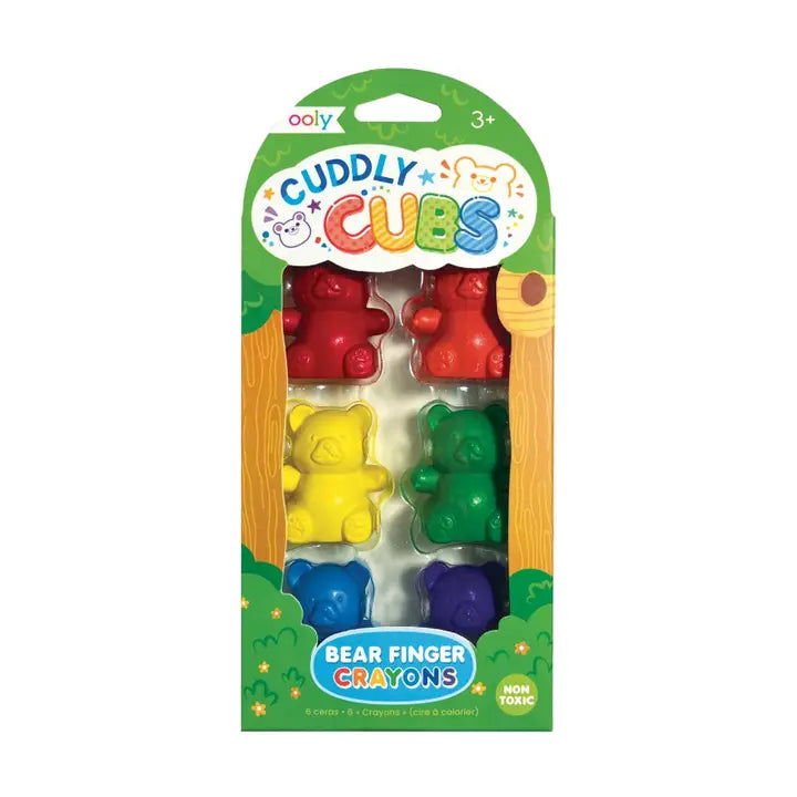 Cuddly Cub Finger Crayons