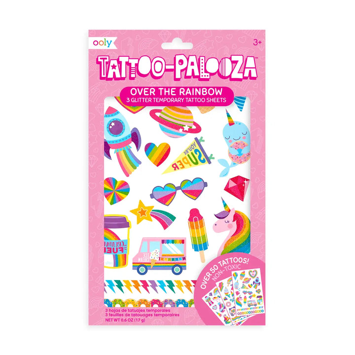 Temporary Tattoos- Over the Rainbow