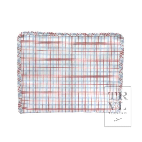 TRVL Roadie- Large Classic Red Plaid