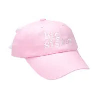 Kids Embroidered Hat- Big Sis