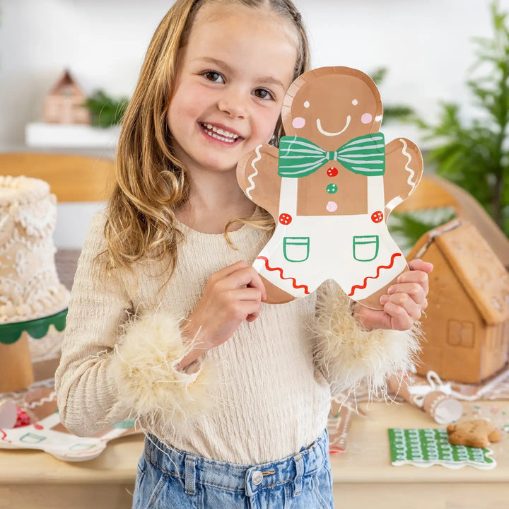 Gingerbread Man Plate