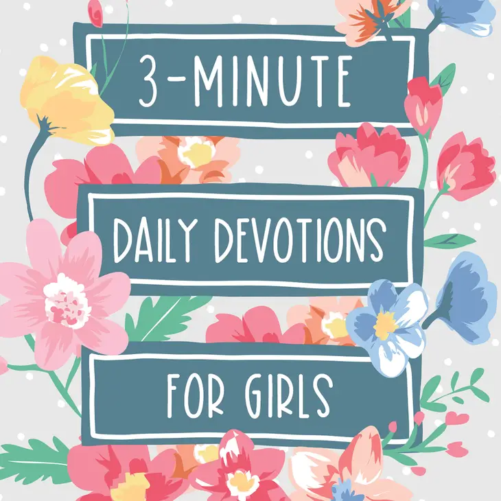 3-Minute Daily Devotions for Girls