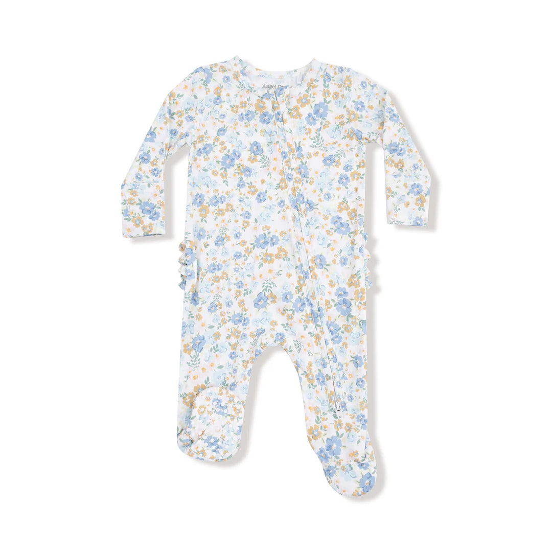 Sweet Rose 2-Way Zipper Footie
