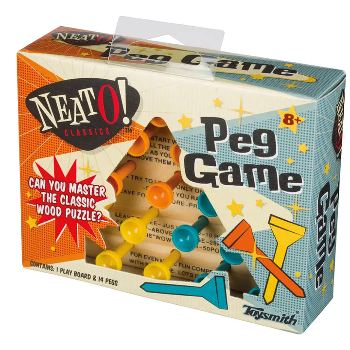 Wooden Peg Game