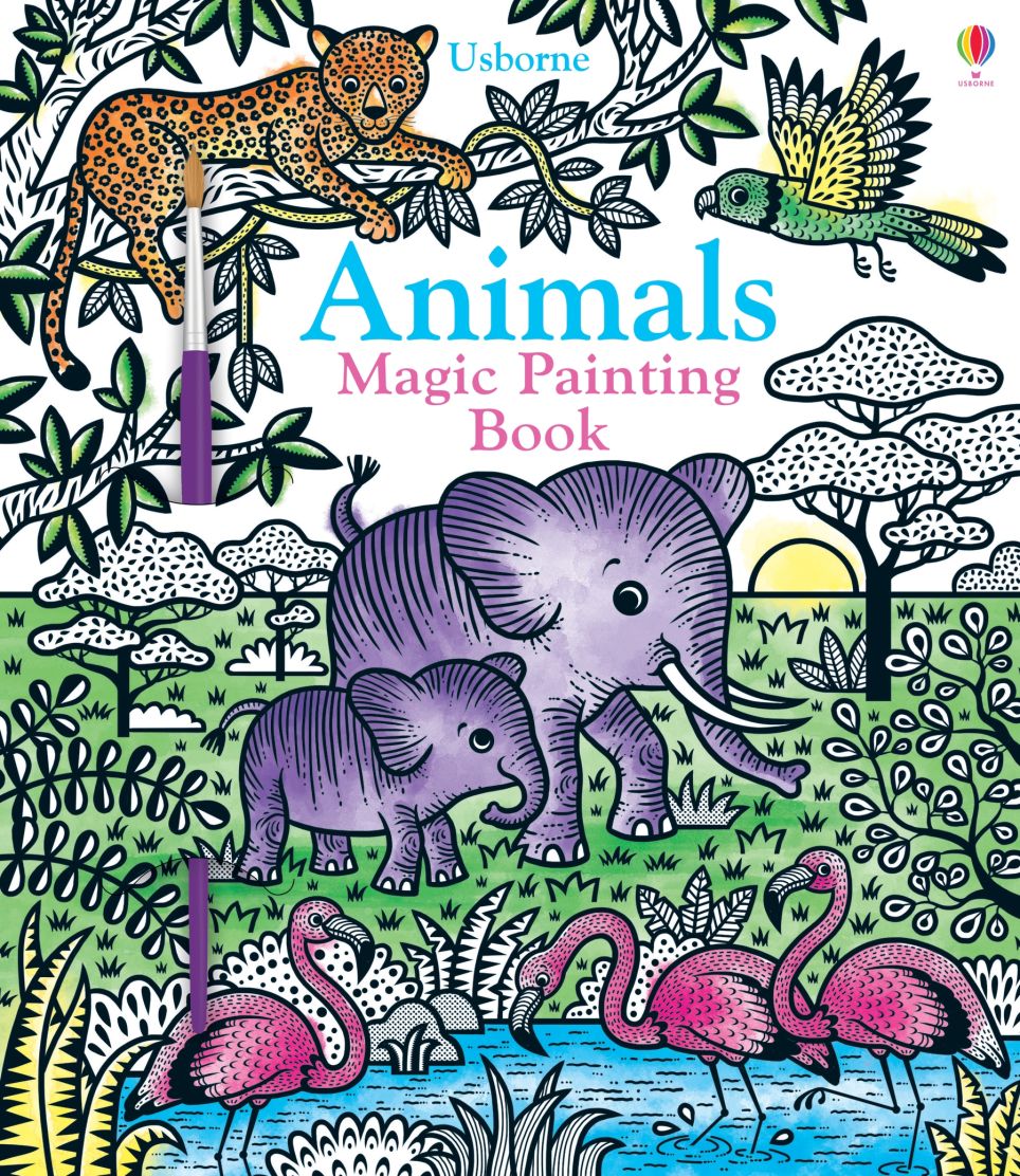 Magic Painting Book- Animals