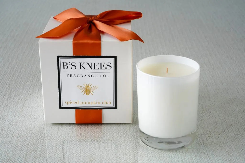 B's Knees Candle- Spiced Pumpkin Chai