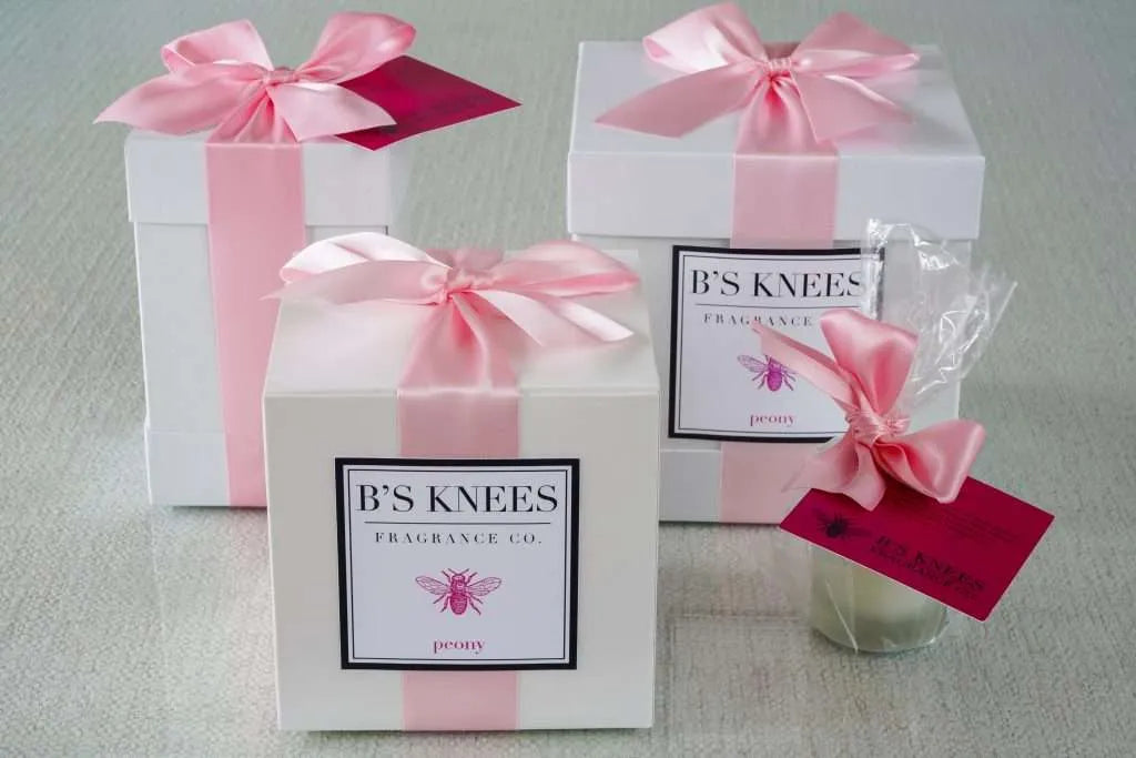B's Knees Candle- Peony