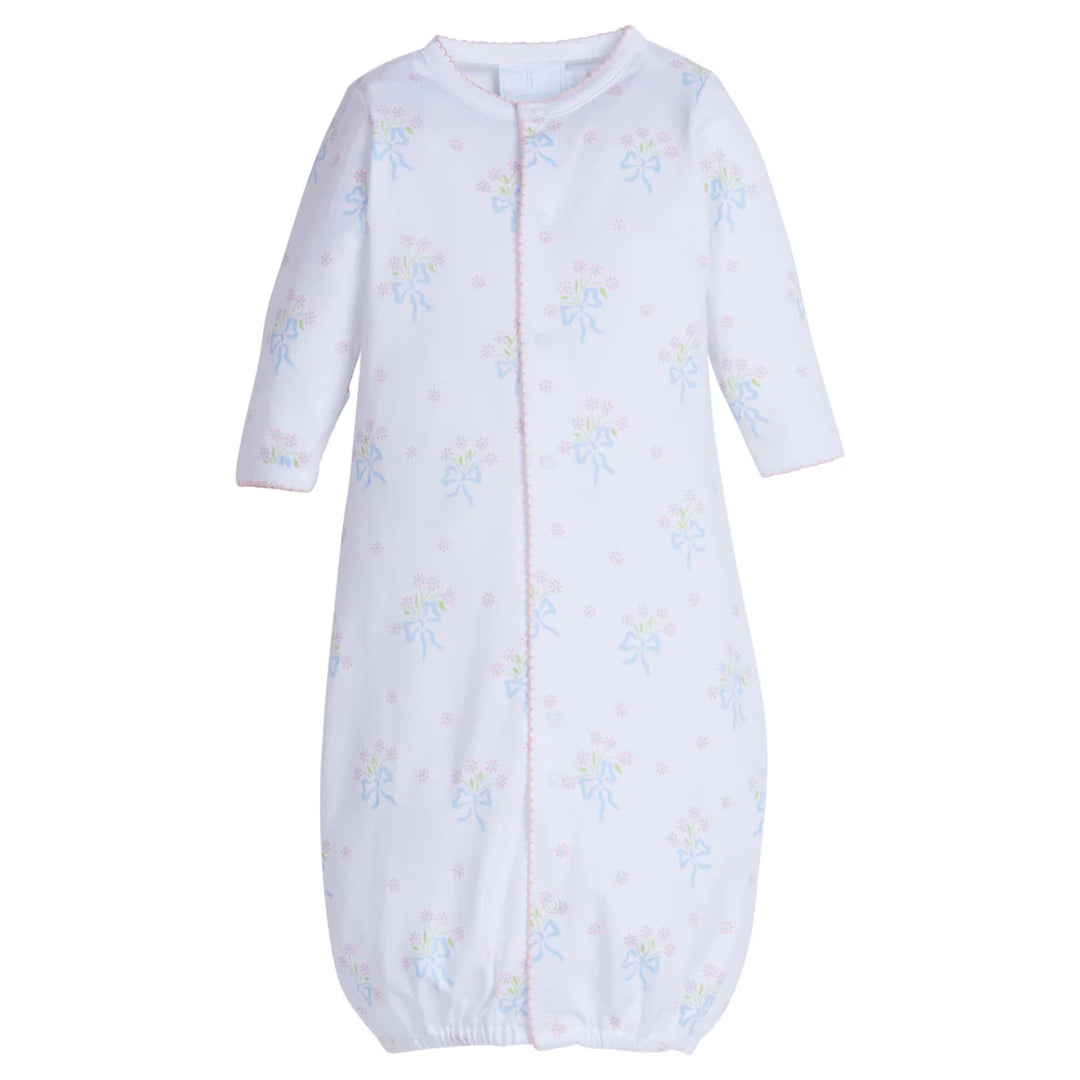 Converter Gown- Blue Bow Bouqet