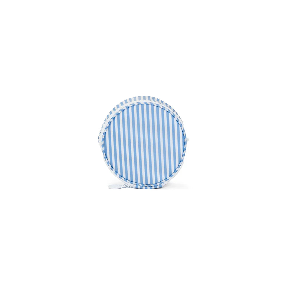 Roundup Jewel Case- Pimlico Stripe Chambray