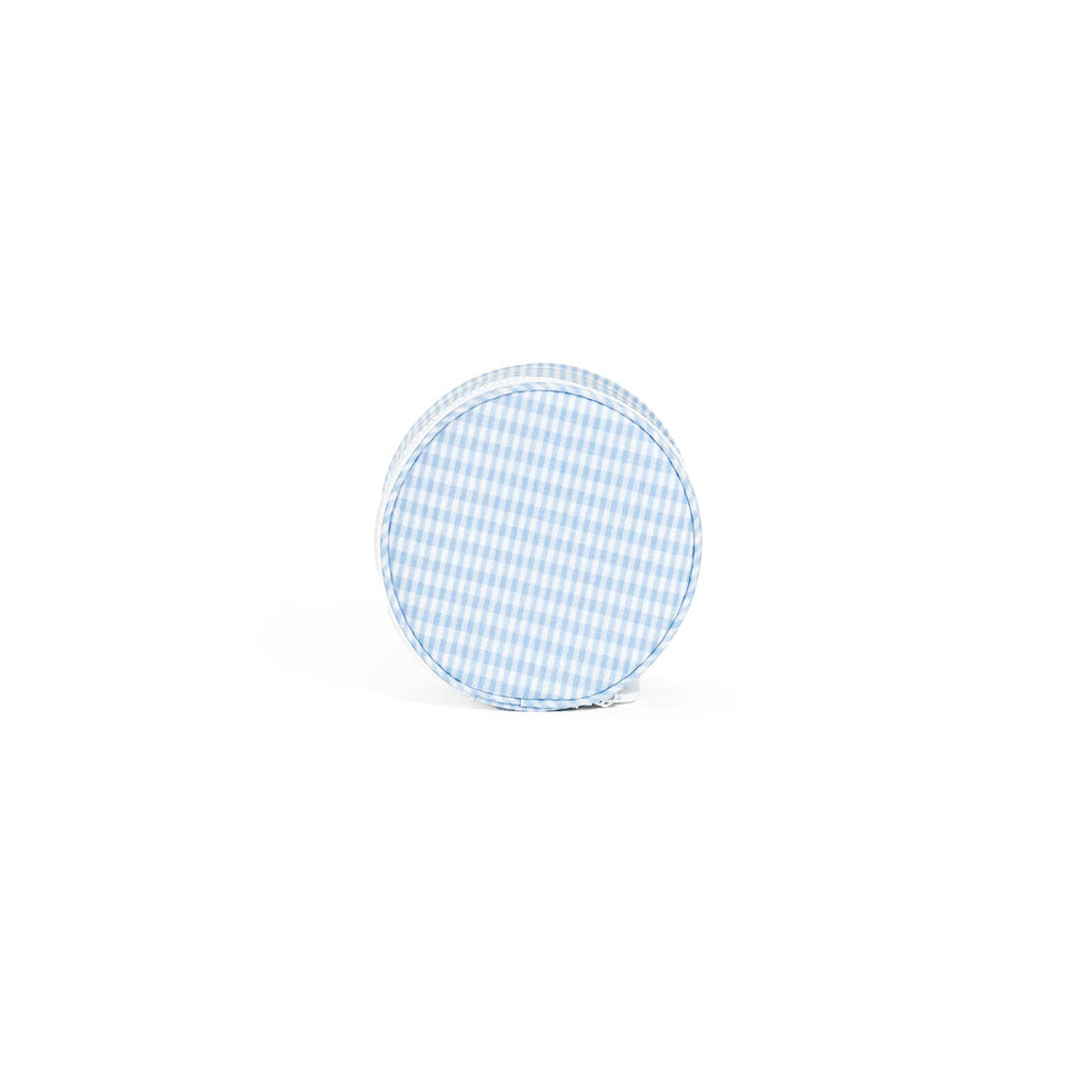 Roundup Jewel Case- Gingham Mist