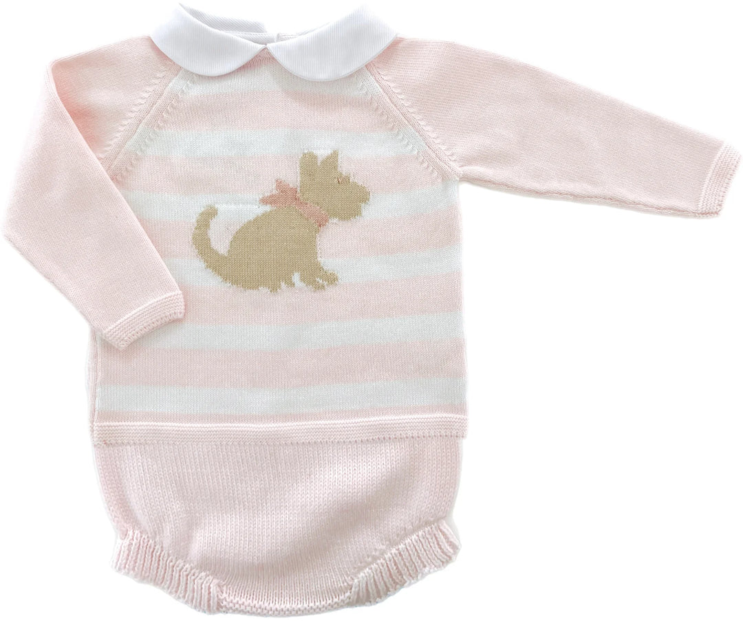 Dog Diaper Set- Pink