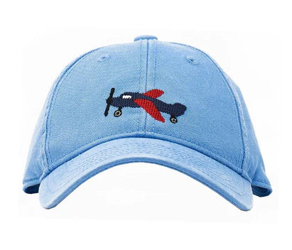 Kids needlepoint hat- ariplane