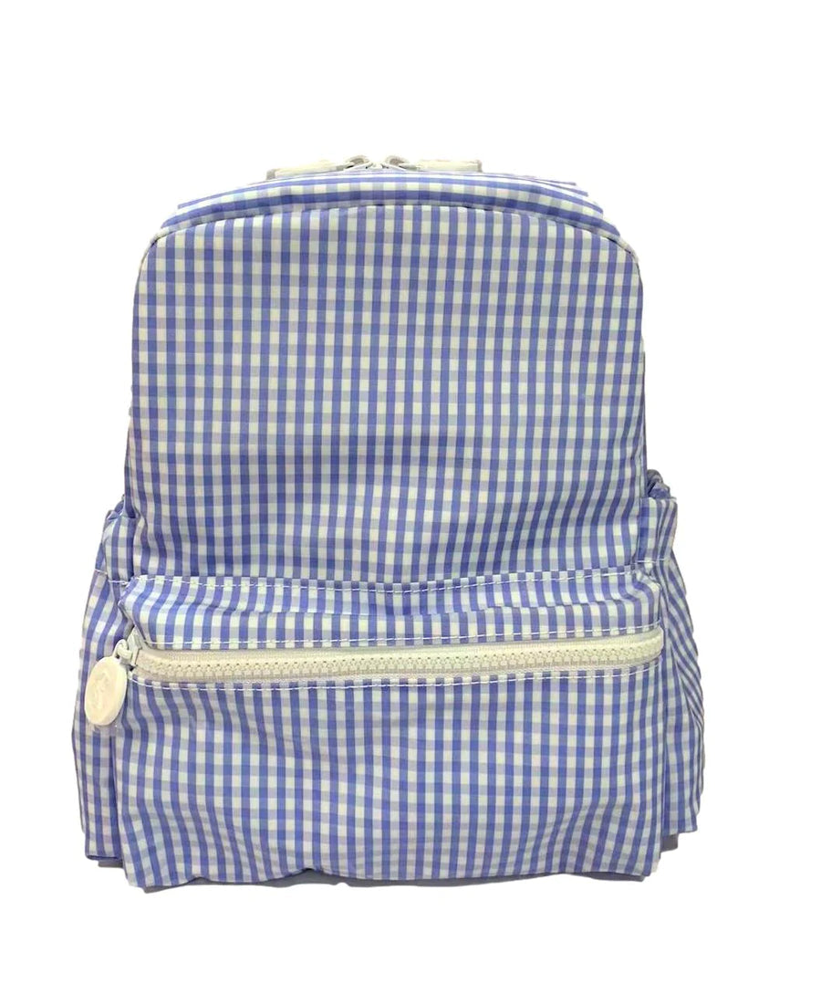 Mini Backer- Gingham Sky