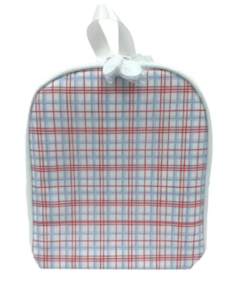 TRVL Bring It- Classic Red Plaid