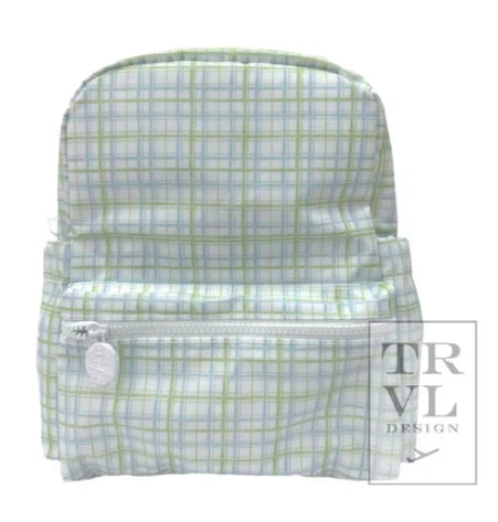 Mini Backer- Classic Plaid Green