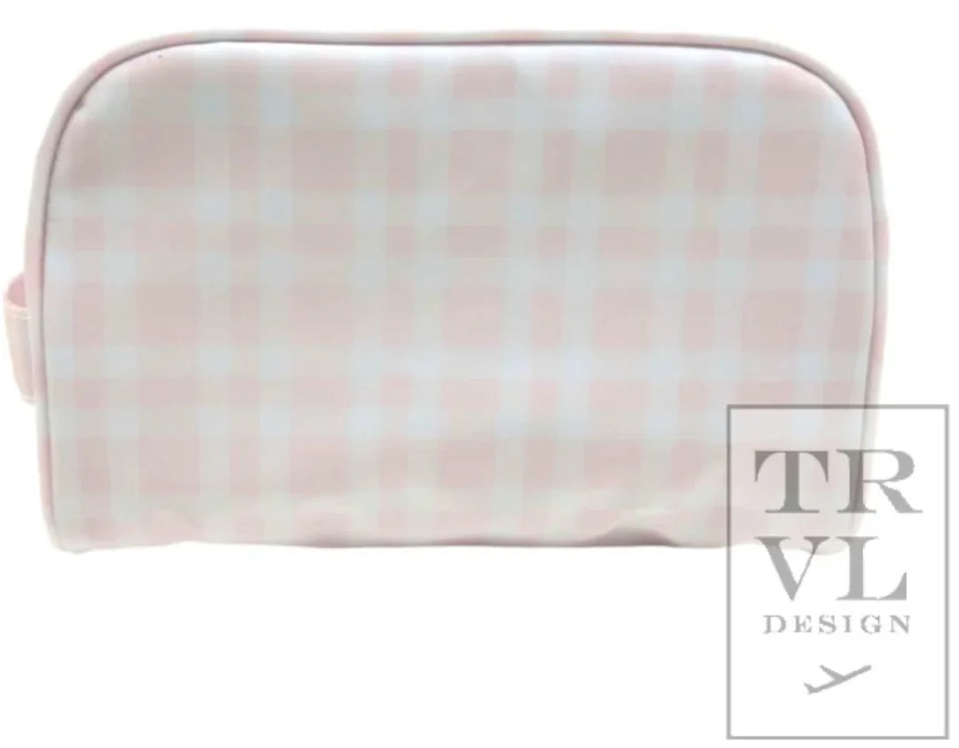 TRVL Stowaway- Pink Pimlico Plaid