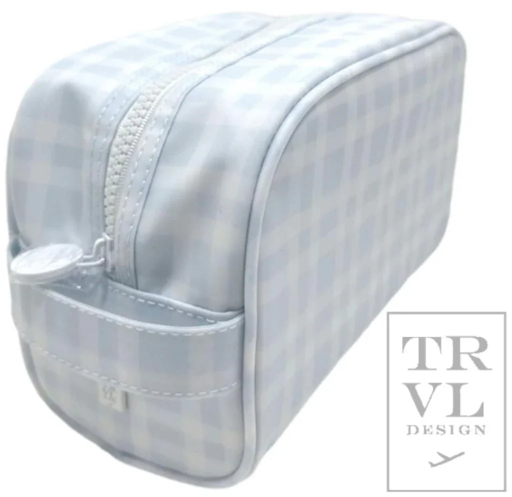 TRVL Stowaway- Blue Pimlico Plaid