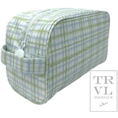 TRVL Stowaway- Classic Plaid Green