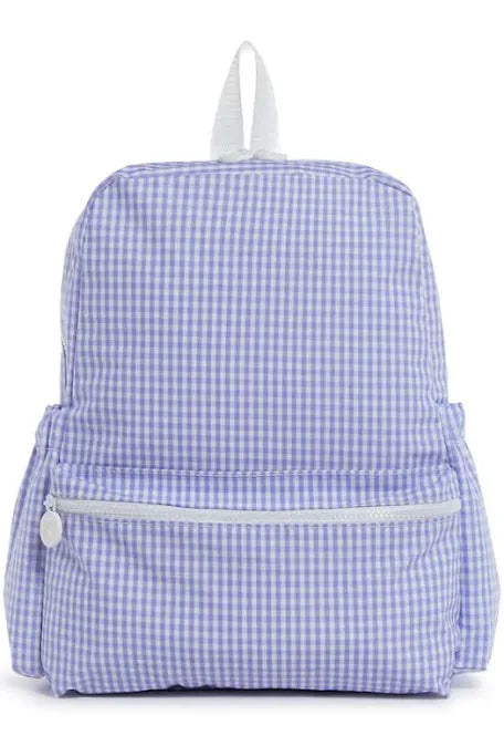 TRVL Backpacker- gingham lavender
