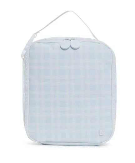TRVL Lunch Box- Blue Pimlico Plaid