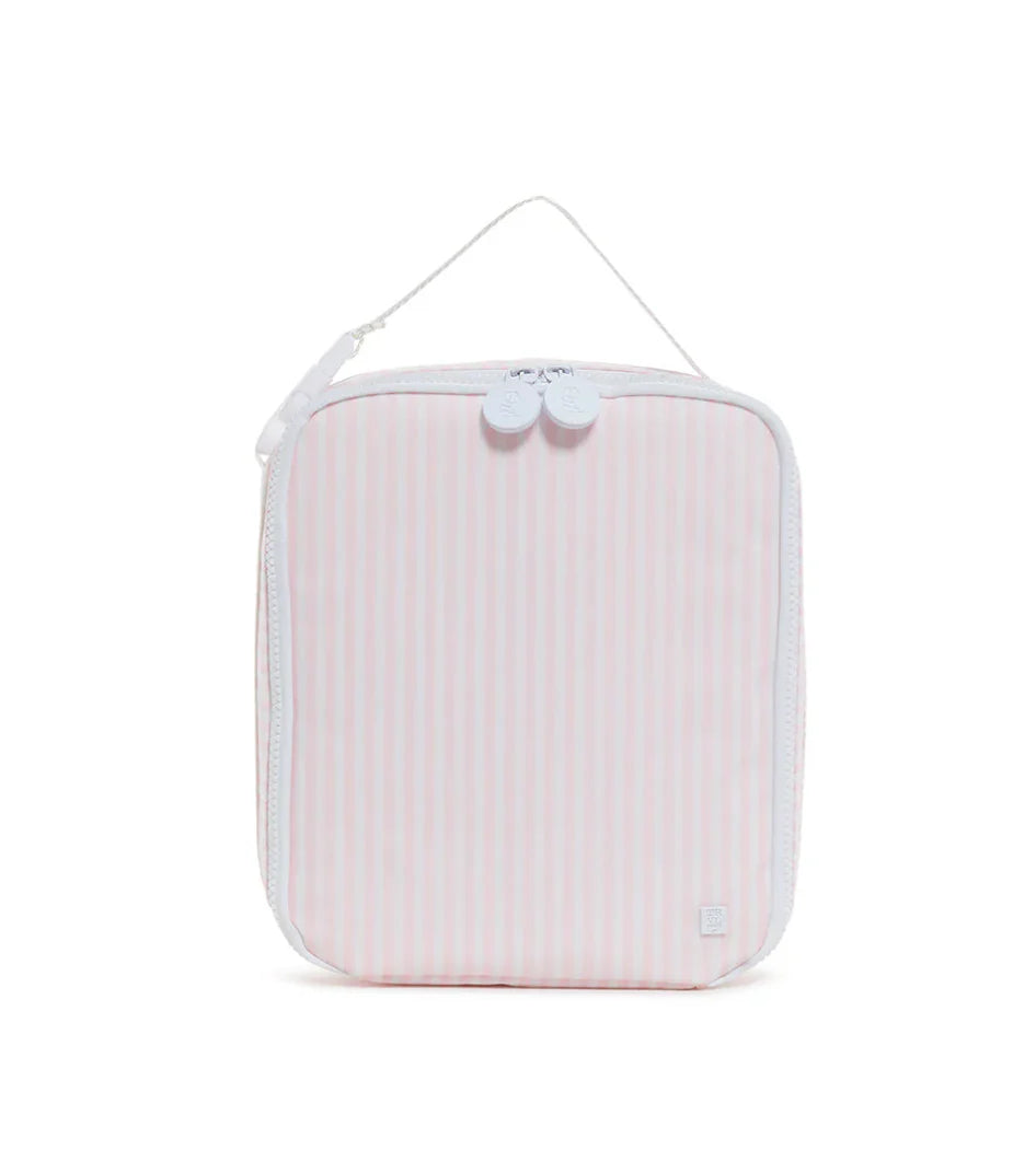 TRVL Lunch Box- Pink Pimlico Stripe