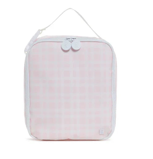 TRVL Lunch Box- Pink Pimlico Plaid