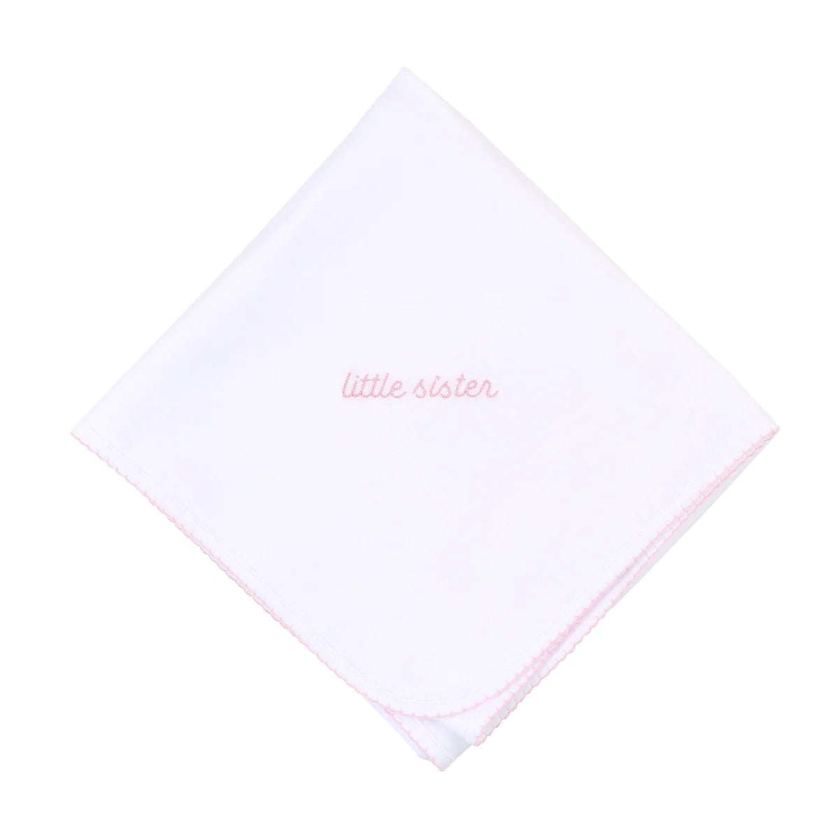 Little Sister Embroidered Footie main image 1