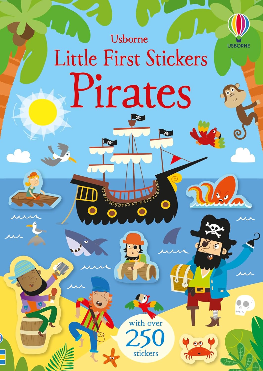 Little First Sticker Book-  pirates
