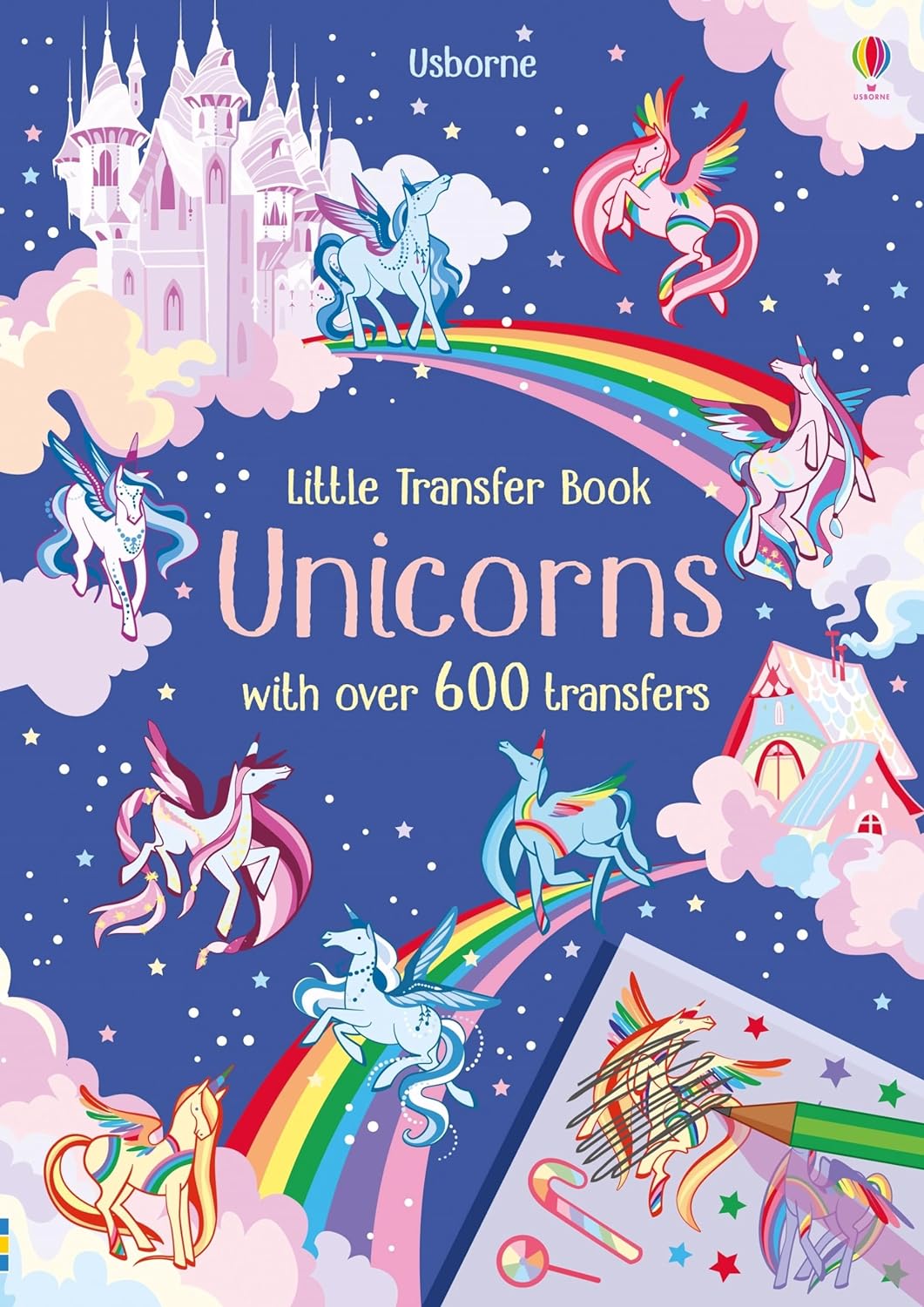 Transfer Activity Book - unicorns