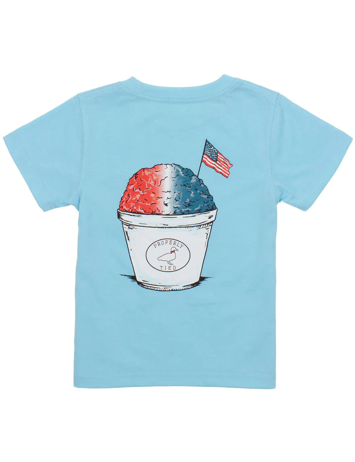Properly Tied Tee- American Chillin