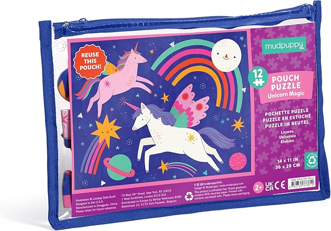 Unicorn Magic Puzzle Pouch