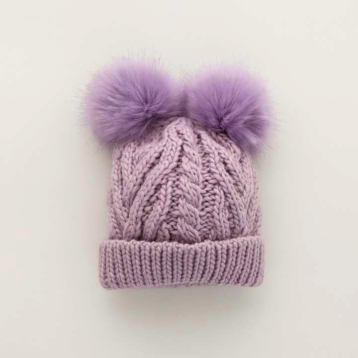 Fluffer Beanie Lilac