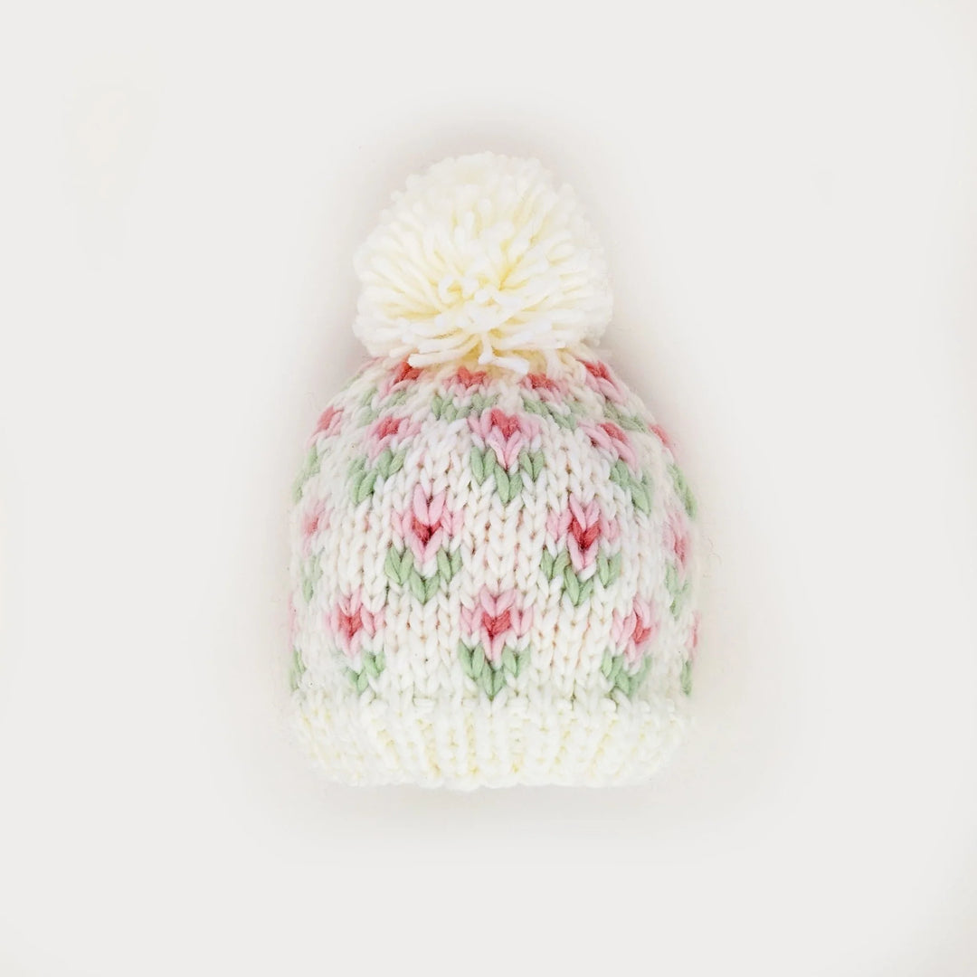 Bitty Blooms Beanie Blush
