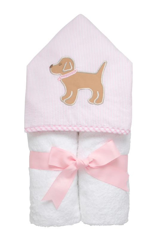 Everykid Towel- Pink Puppy