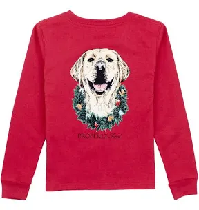 Properly Tied Christmas Tee- Deck the Paws