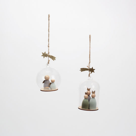 Nativity Dome Ornament