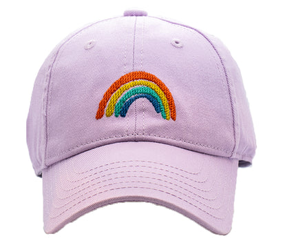 Kids needlepoint hat- rainbow