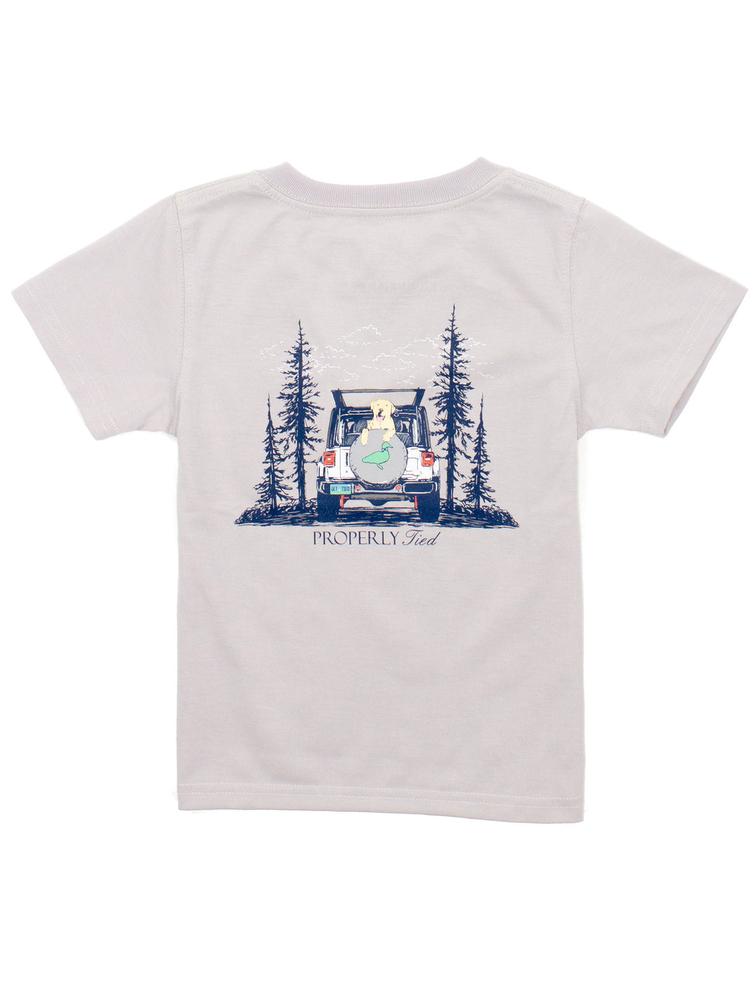 Properly Tied Tee- Catch A Ride