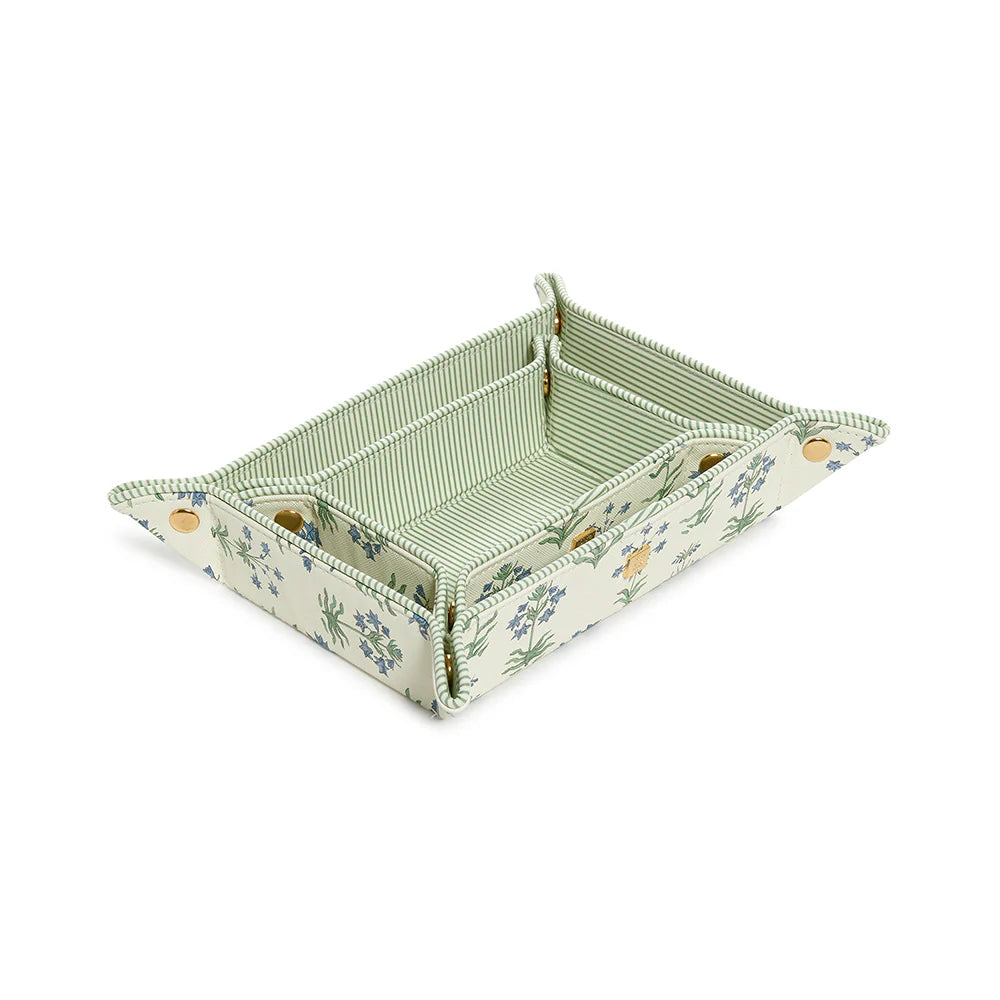 Luxe Saffiano Tray- Provence (Mult Sizes)