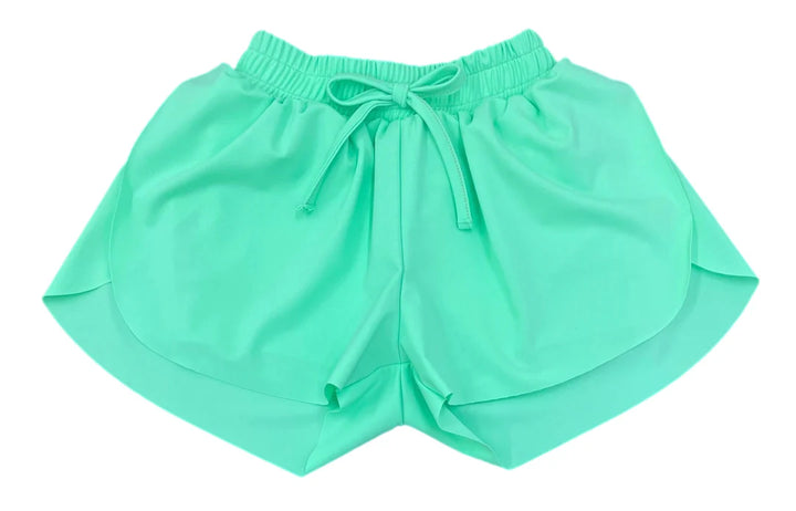 Butterfly Shorts- Mint