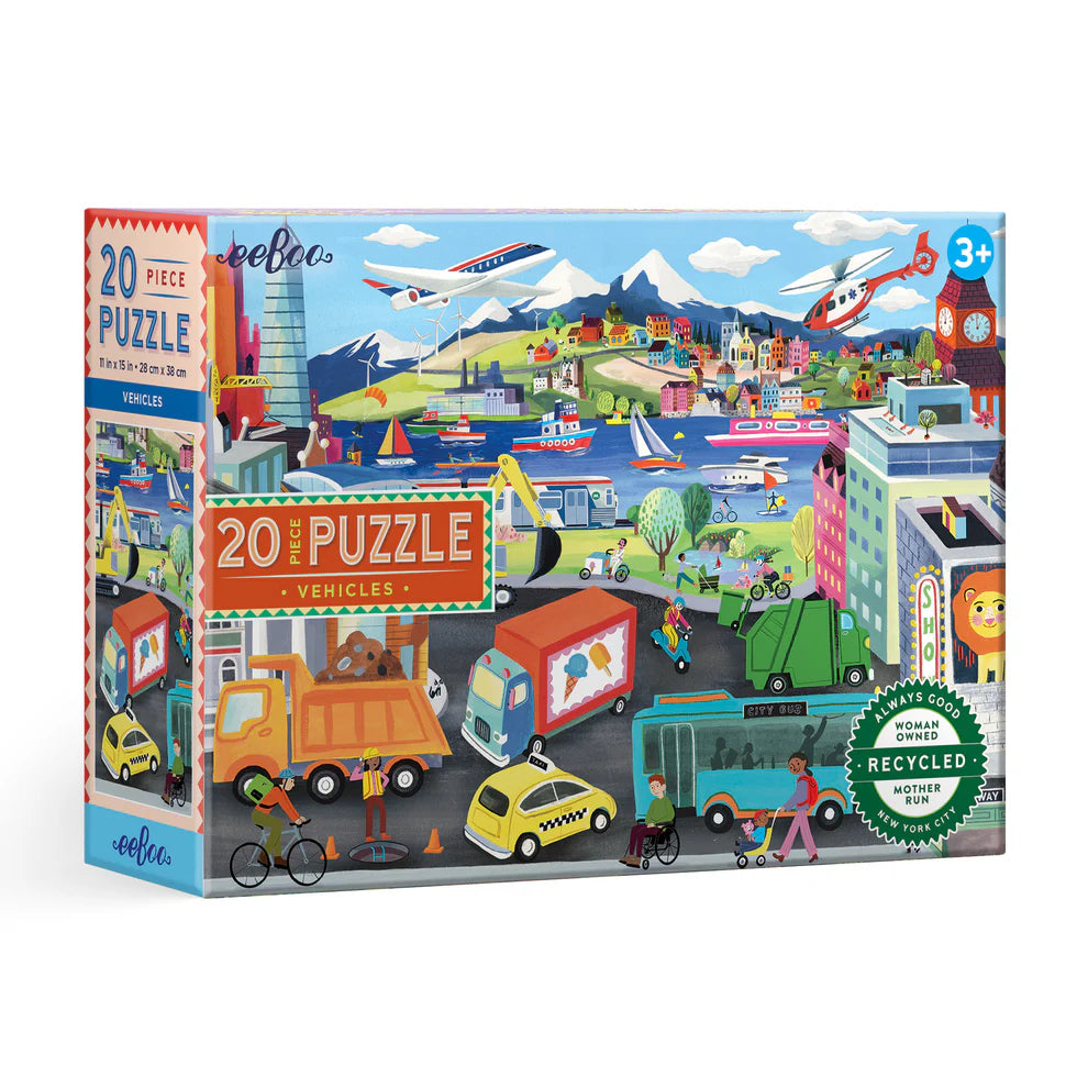 20 Piece Vehicle Puzzle