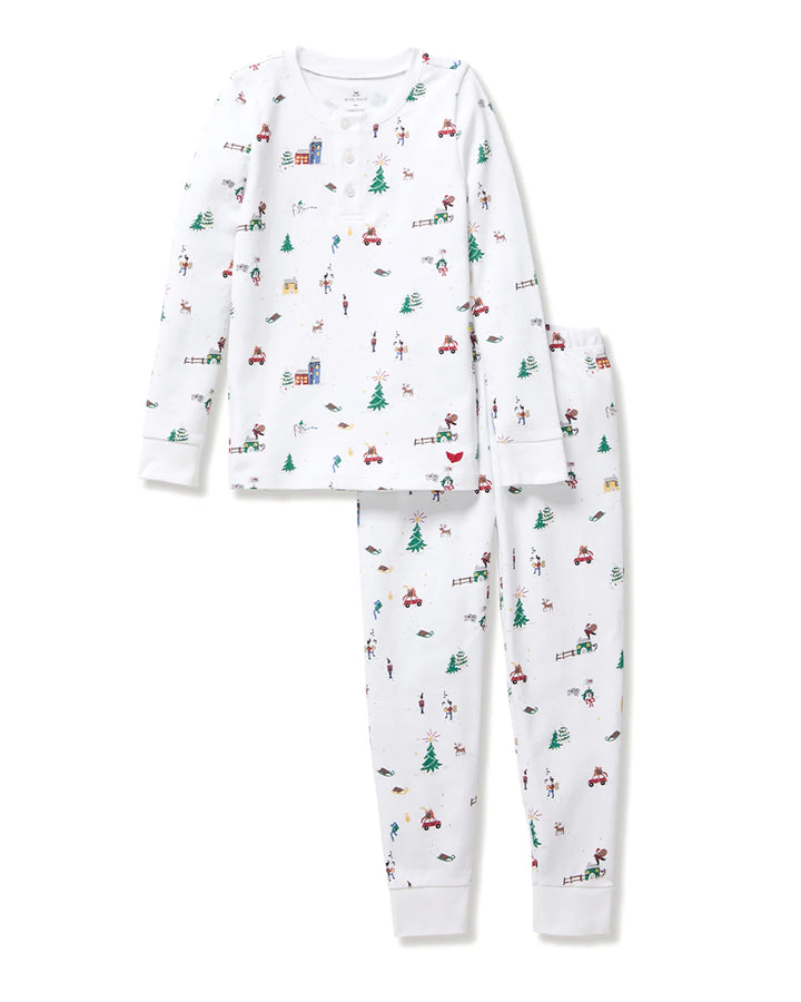 Pima Pajamas- Holiday Town