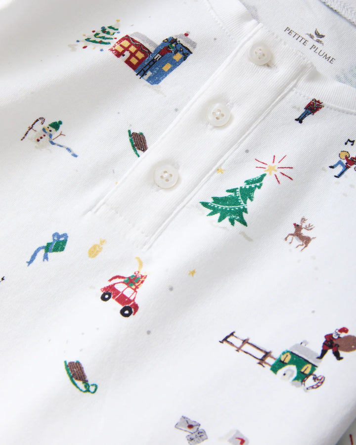 Pima Pajamas- Holiday Town