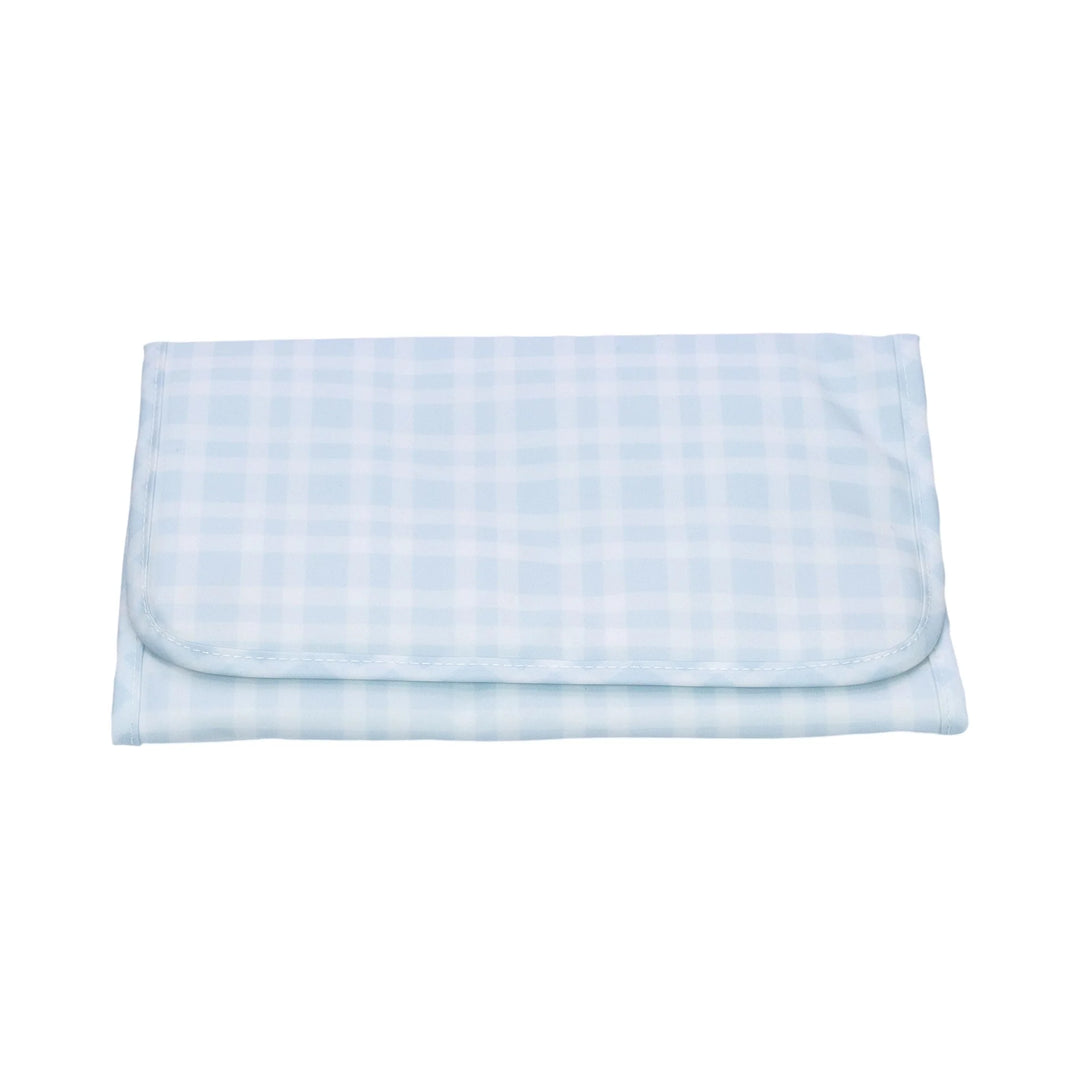 Game Changer Changing Pad- Blue Pimlico Plaid