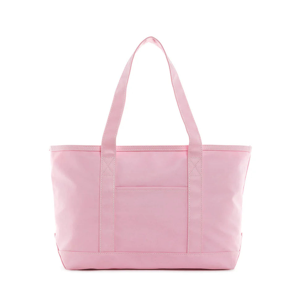 Medium Tote- Peony Coated Canvas