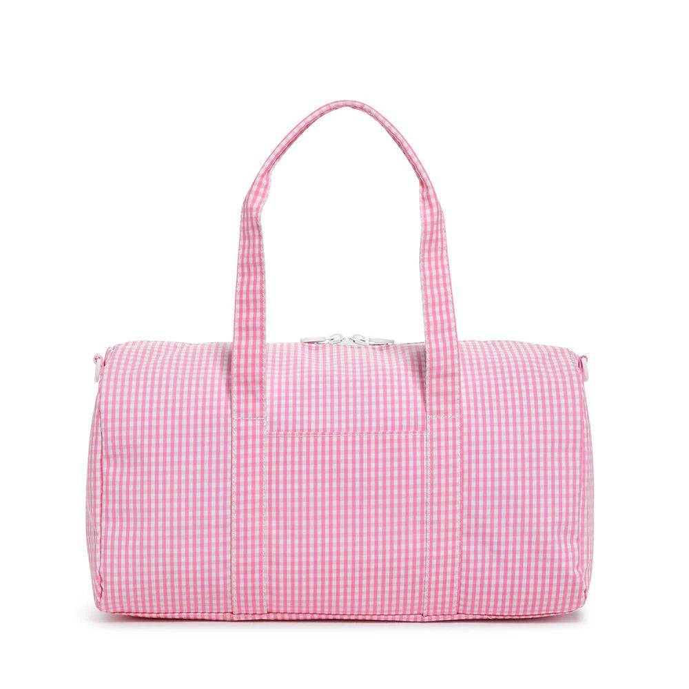 TRVL Weekender - Gingham Pink