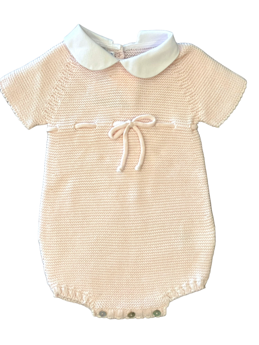 Pink Knit Romper