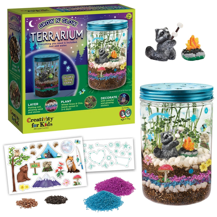 Grow N' Glow Terrarium DIY Craft Ki