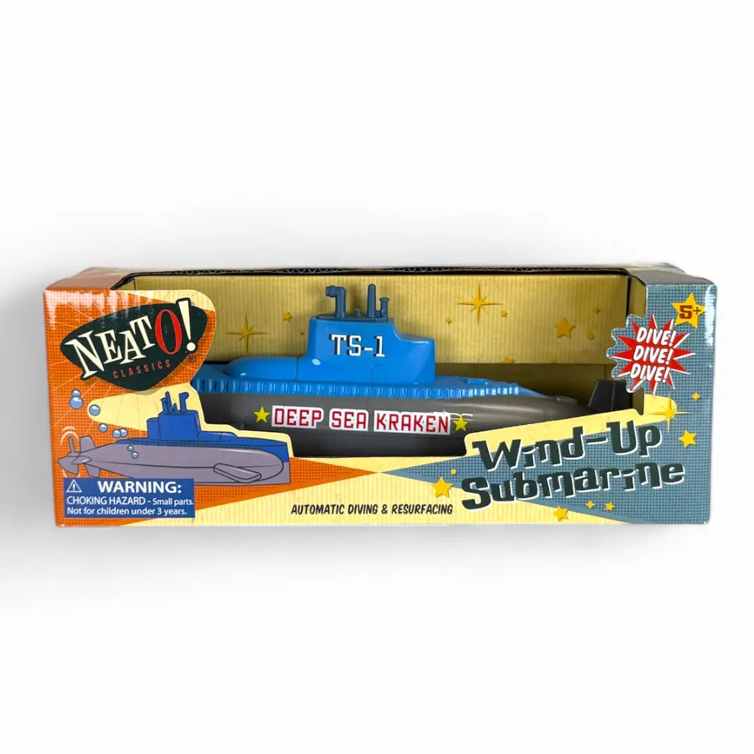 Wind-Up Water Submarine